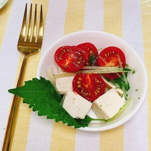 寒天と豆腐の中華サラダ♡